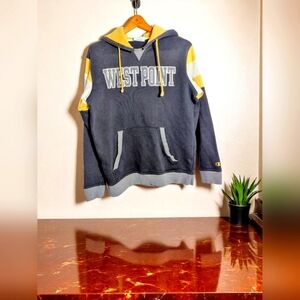 Champion West Point Sz S Hoodie in Yellow and Black Knight Helmet